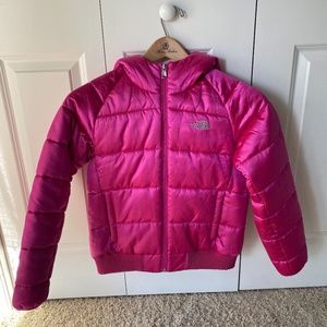 The North Face Pink Puffer Jacket